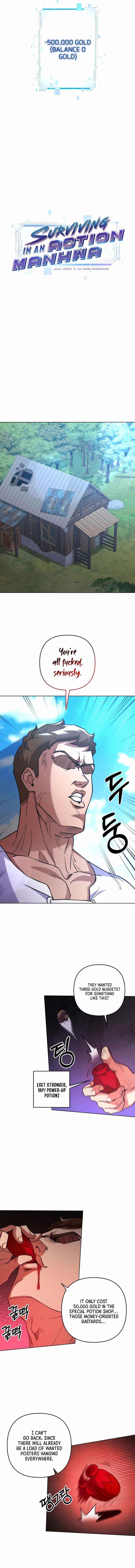 Surviving in an Action Manhwa Chapter 9 - Page 5