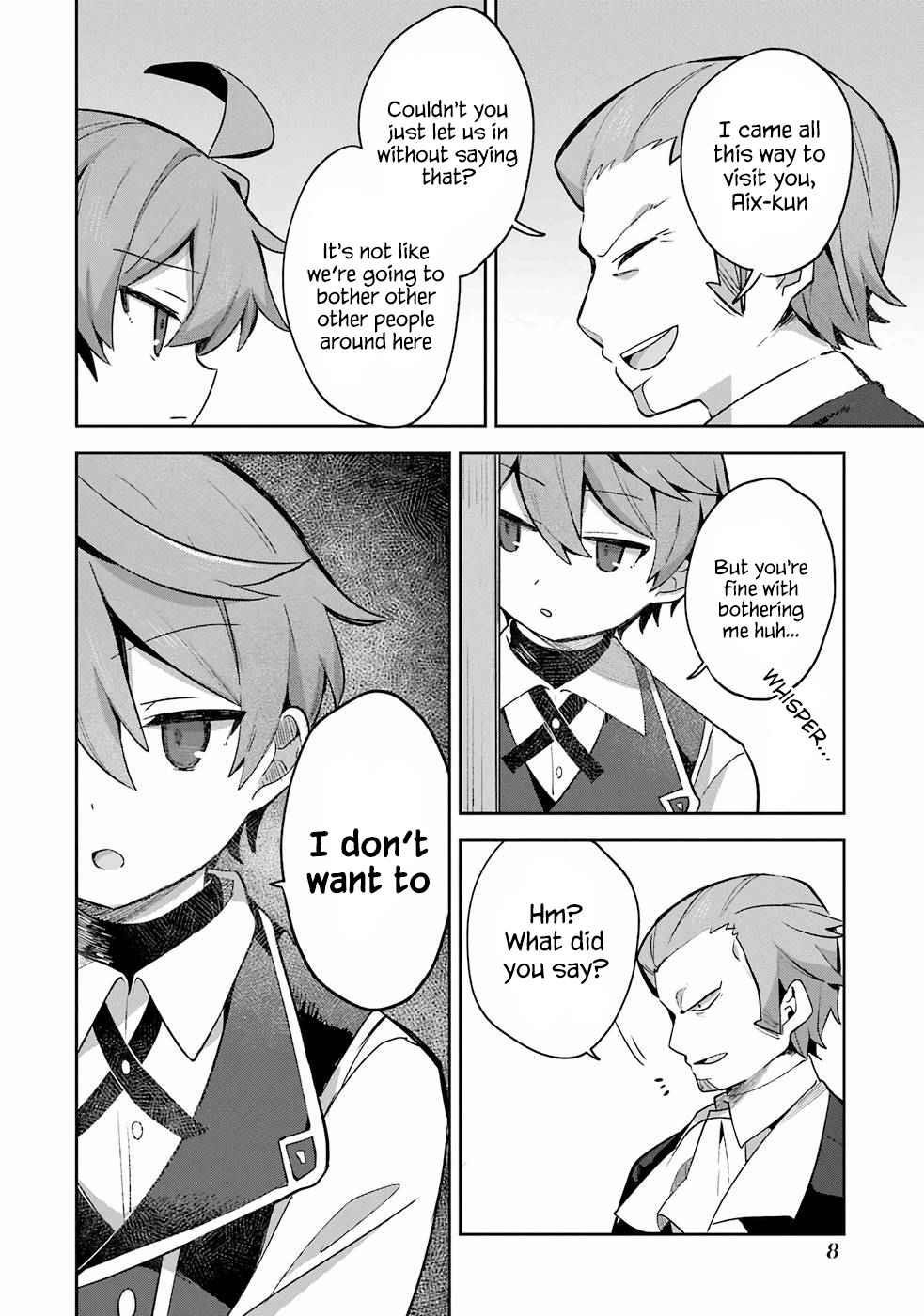 I… Don’t Want to Work Anymore” I Quit Being an Adventurer. Even if You Treat Me Better Now, I Won’t Do It. I Will NEVER Work Again Chapter 6.1 - Page 9