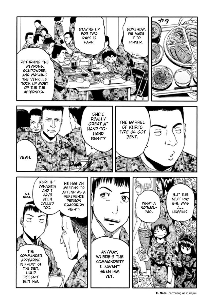 Gate – Jietai Kare No Chi Nite, Kaku Tatakeri Chapter 0 - Page 23