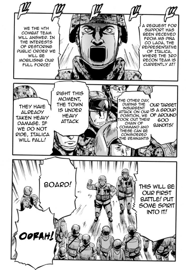 Gate – Jietai Kare No Chi Nite, Kaku Tatakeri Chapter 10 - Page 21