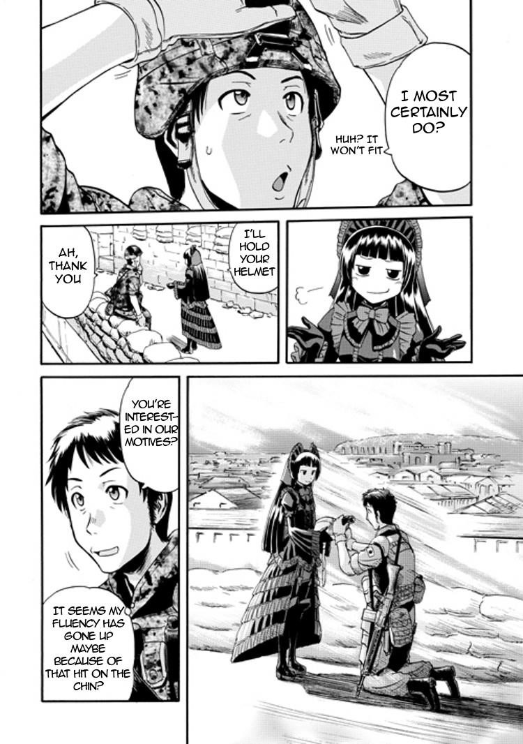 Gate – Jietai Kare No Chi Nite, Kaku Tatakeri Chapter 10 - Page 9