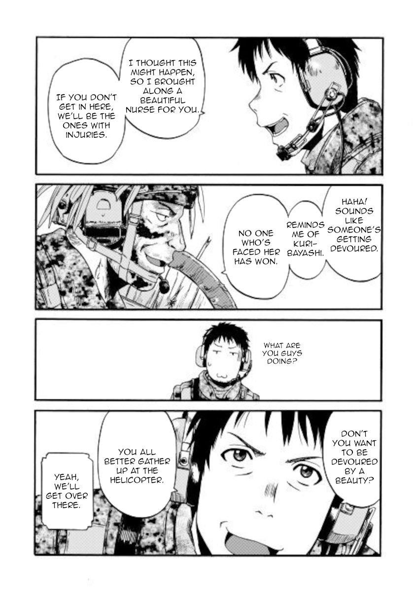 Gate – Jietai Kare No Chi Nite, Kaku Tatakeri Chapter 101.1 - Page 9