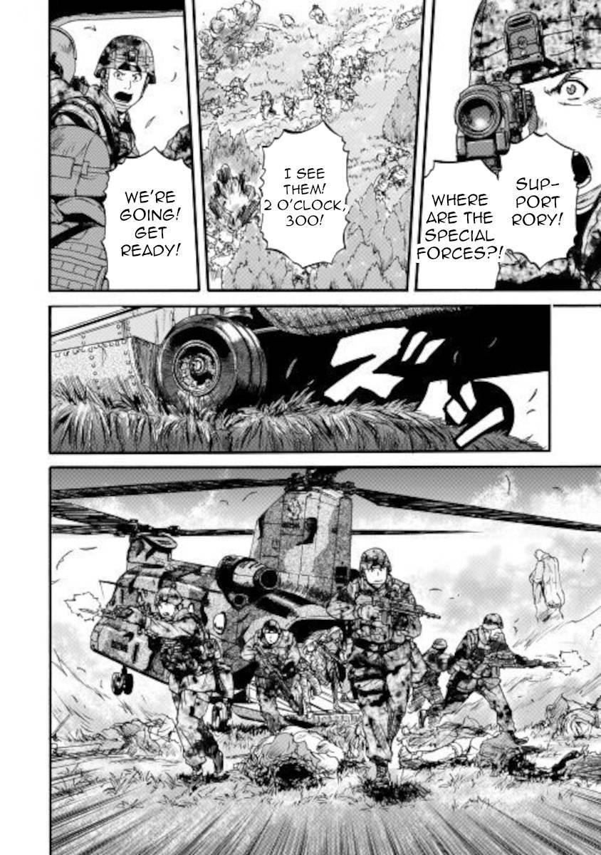 Gate – Jietai Kare No Chi Nite, Kaku Tatakeri Chapter 101.2 - Page 4