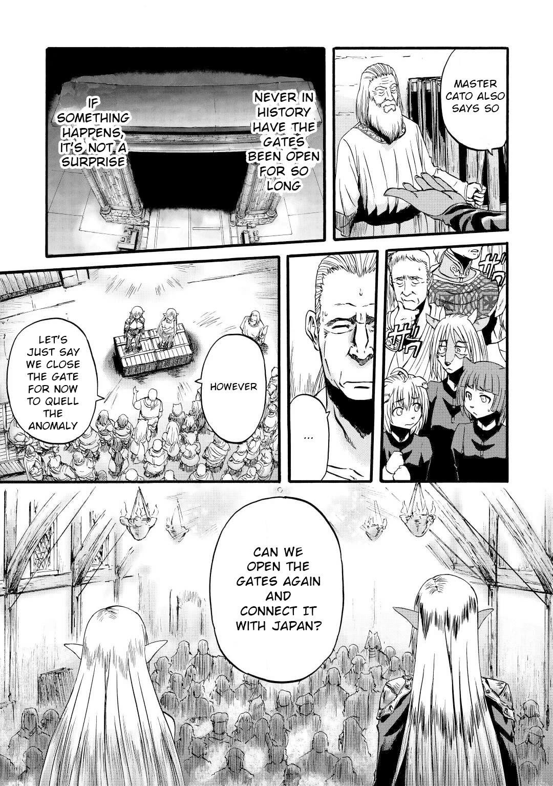 Gate – Jietai Kare No Chi Nite, Kaku Tatakeri Chapter 107 - Page 7