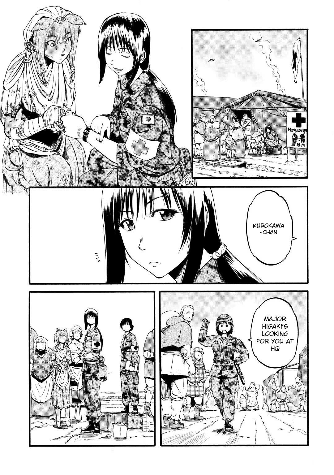 Gate – Jietai Kare No Chi Nite, Kaku Tatakeri Chapter 108 - Page 35