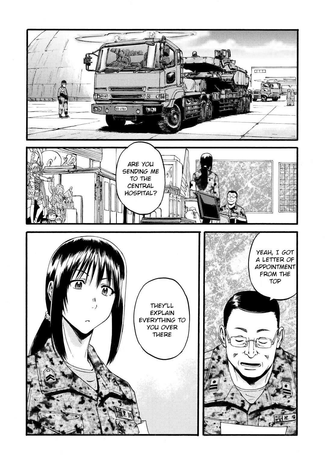 Gate – Jietai Kare No Chi Nite, Kaku Tatakeri Chapter 108 - Page 36