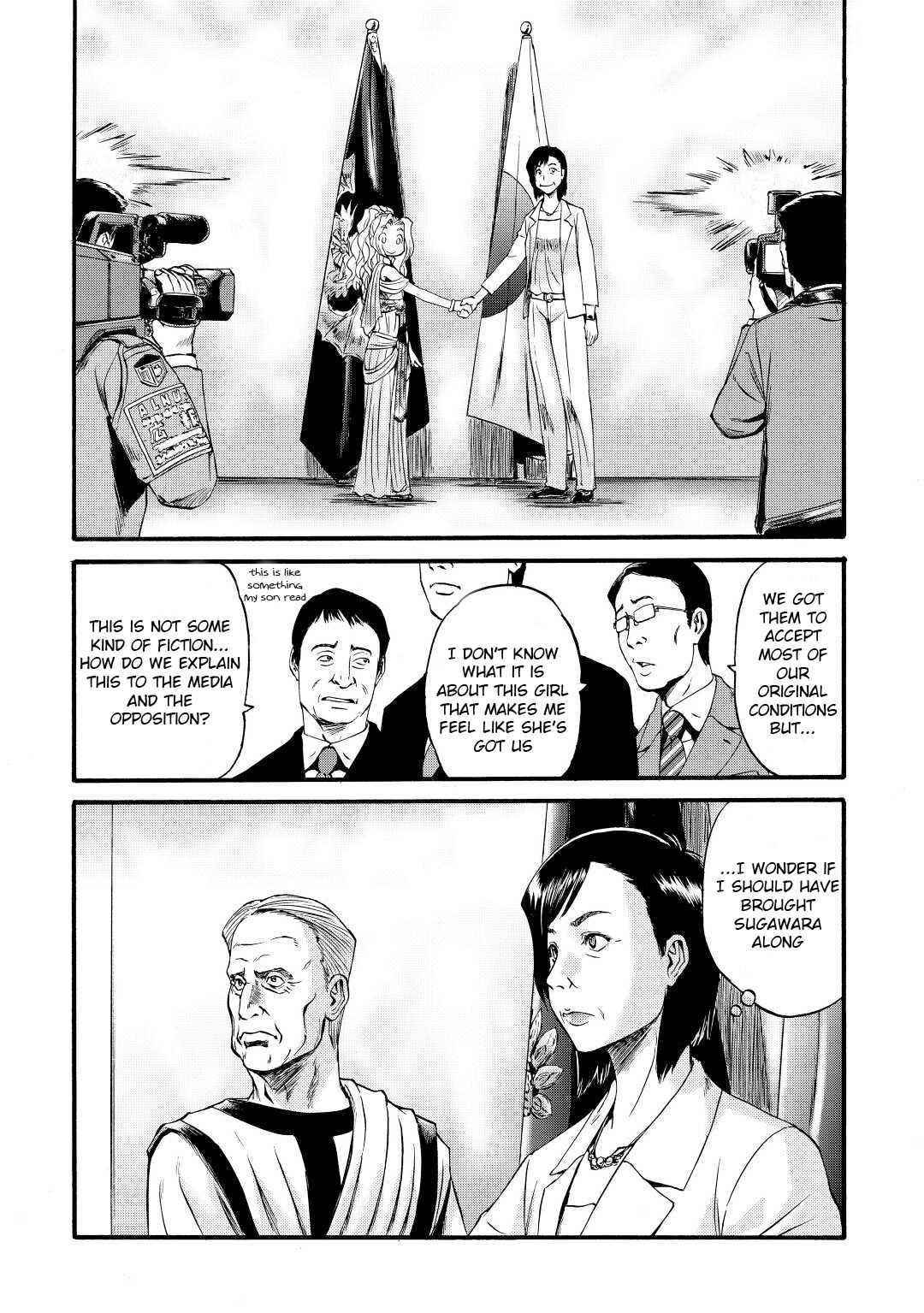 Gate – Jietai Kare No Chi Nite, Kaku Tatakeri Chapter 110 - Page 18