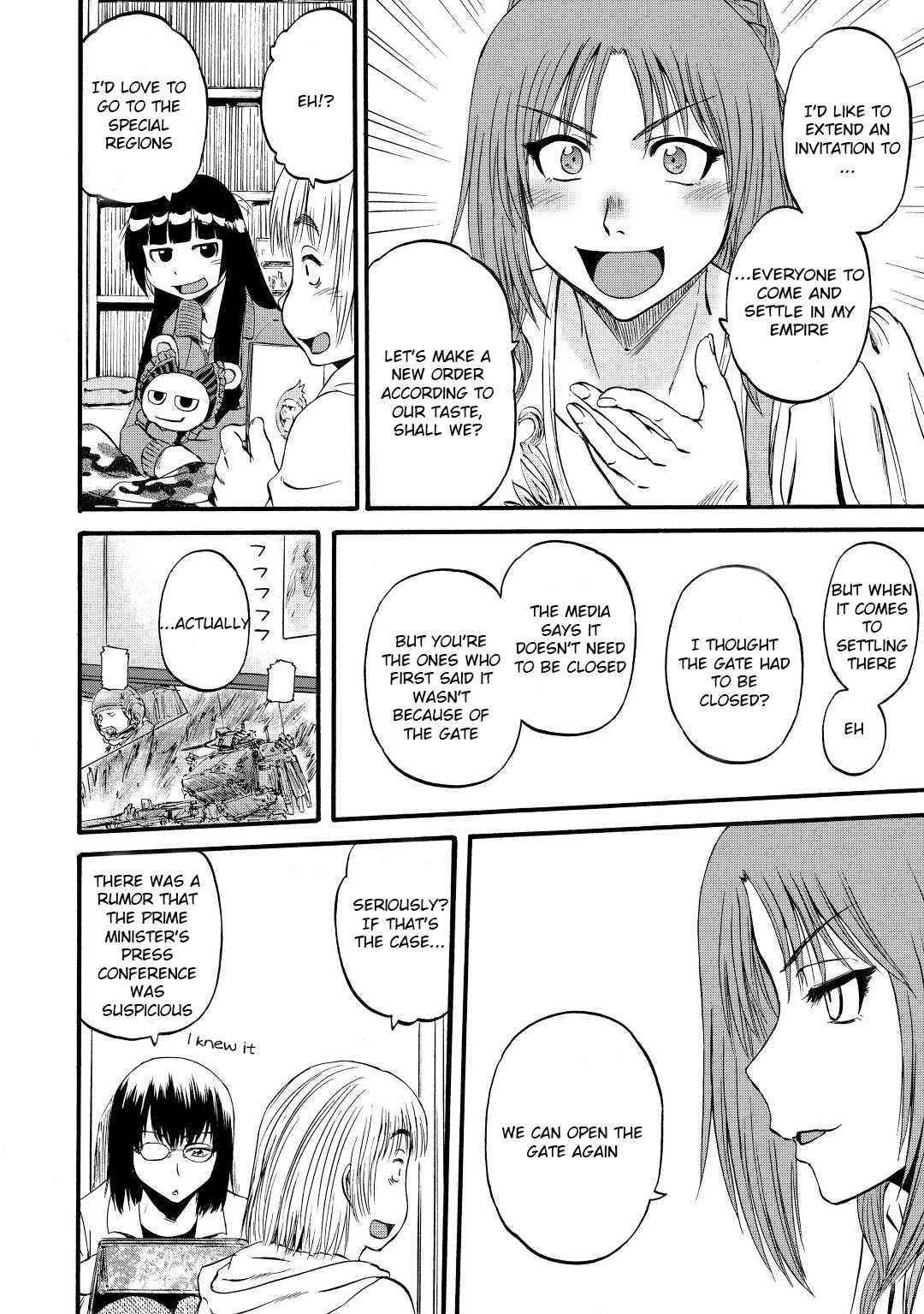 Gate – Jietai Kare No Chi Nite, Kaku Tatakeri Chapter 110 - Page 24