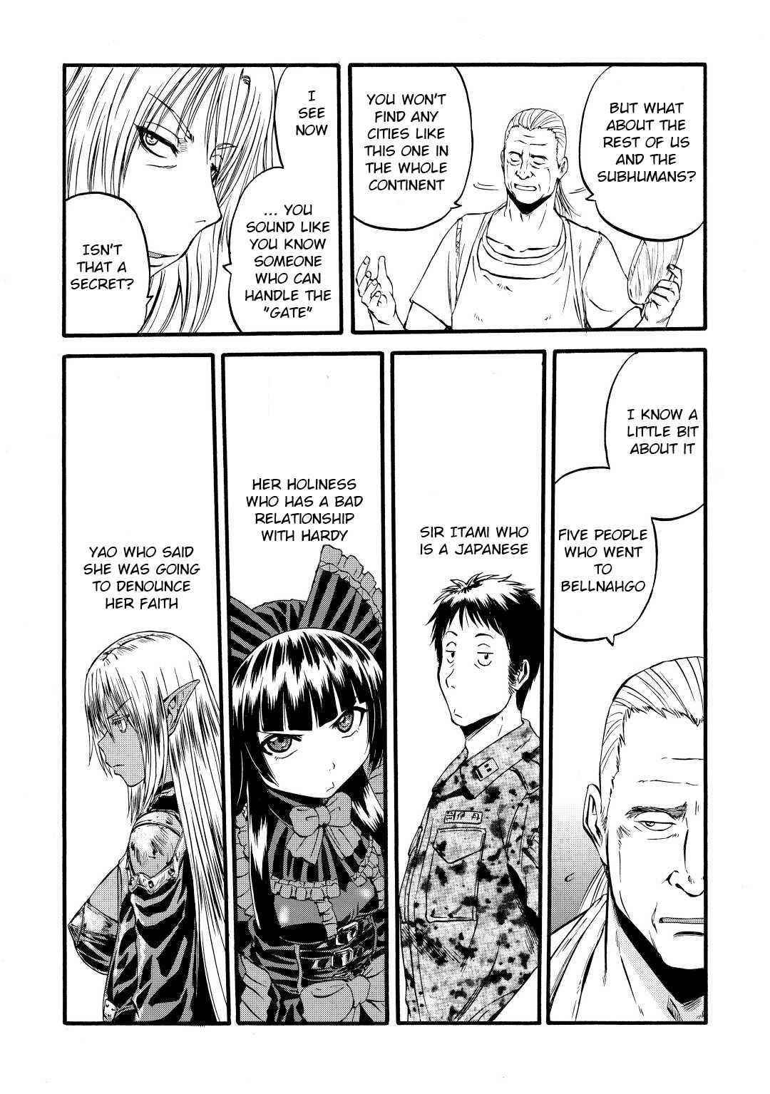 Gate – Jietai Kare No Chi Nite, Kaku Tatakeri Chapter 111 - Page 22