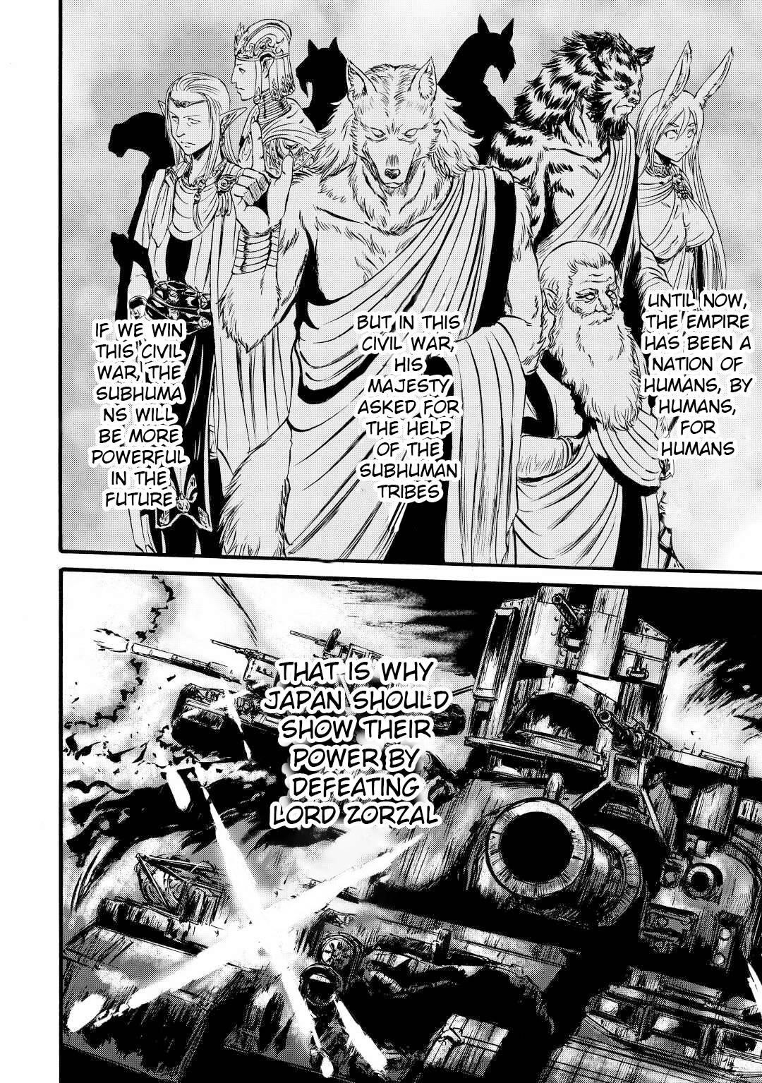 Gate – Jietai Kare No Chi Nite, Kaku Tatakeri Chapter 112 - Page 22