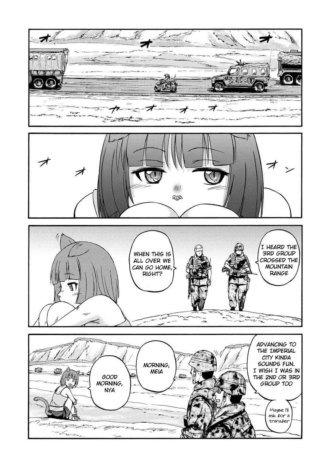 Gate – Jietai Kare No Chi Nite, Kaku Tatakeri Chapter 118 - Page 3