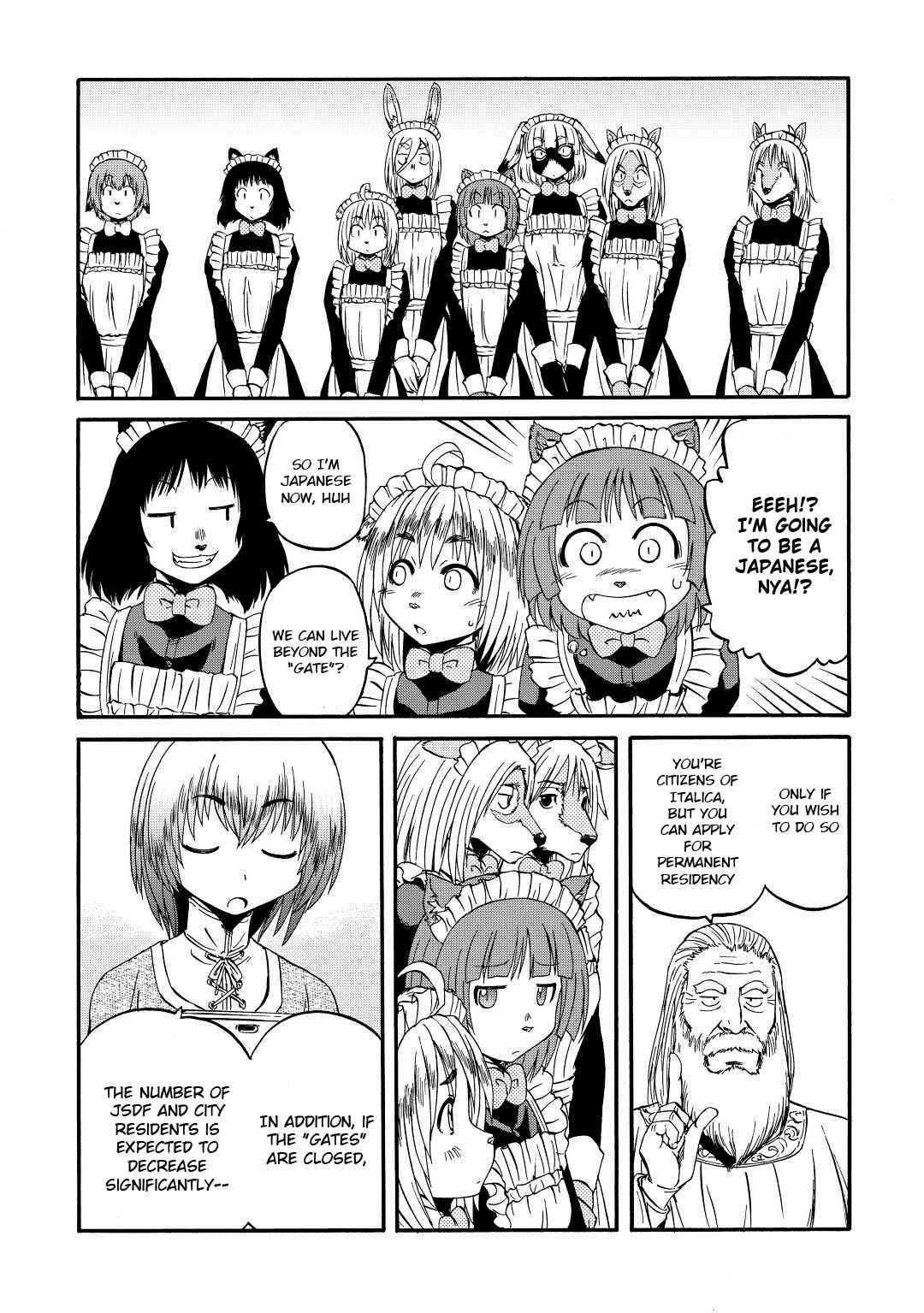 Gate – Jietai Kare No Chi Nite, Kaku Tatakeri Chapter 118 - Page 7