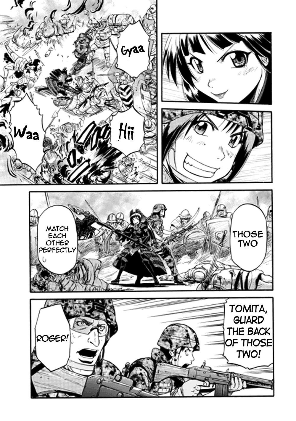 Gate – Jietai Kare No Chi Nite, Kaku Tatakeri Chapter 12 - Page 28