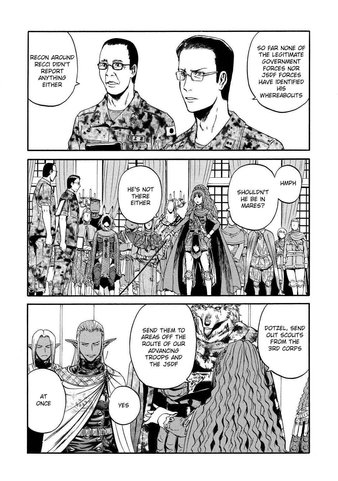 Gate – Jietai Kare No Chi Nite, Kaku Tatakeri Chapter 120 - Page 7