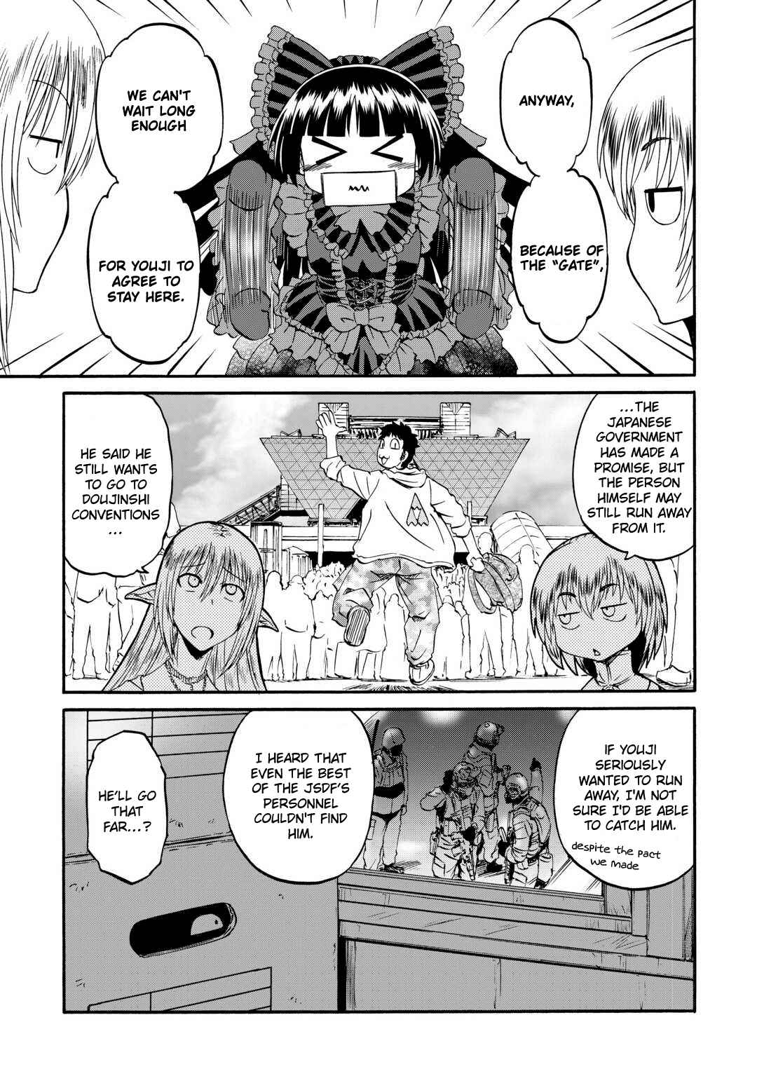 Gate – Jietai Kare No Chi Nite, Kaku Tatakeri Chapter 123 - Page 11