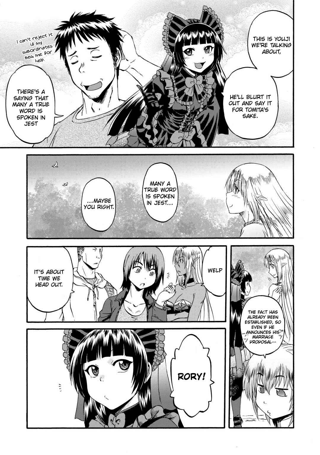 Gate – Jietai Kare No Chi Nite, Kaku Tatakeri Chapter 123 - Page 25