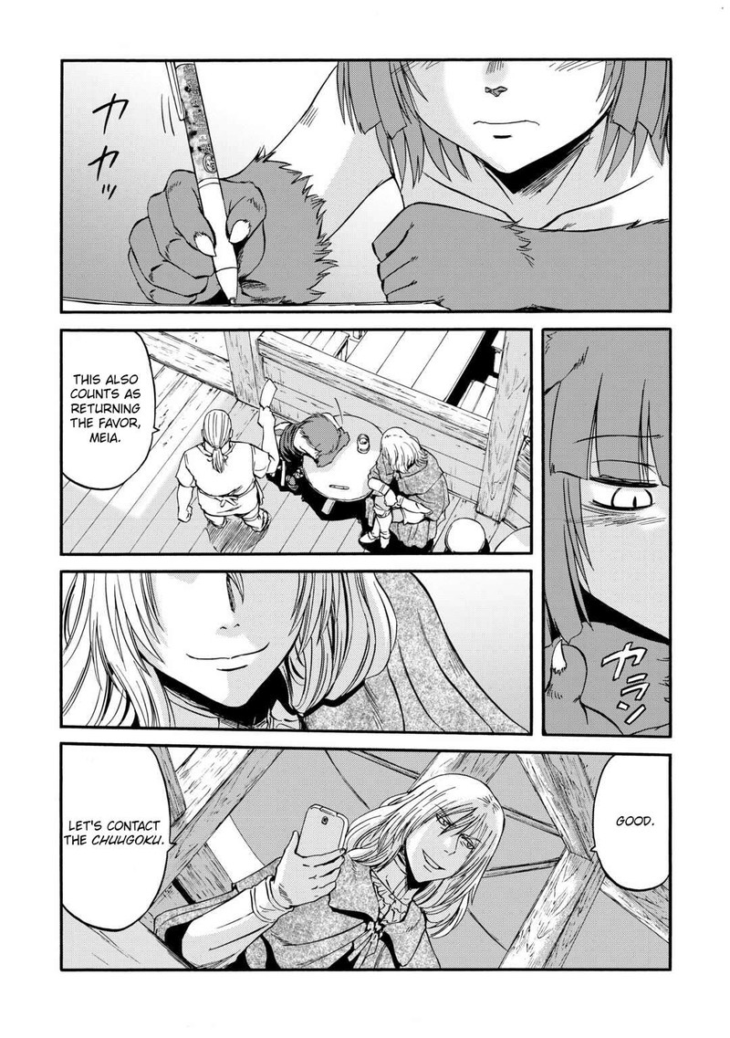 Gate – Jietai Kare No Chi Nite, Kaku Tatakeri Chapter 124 - Page 11