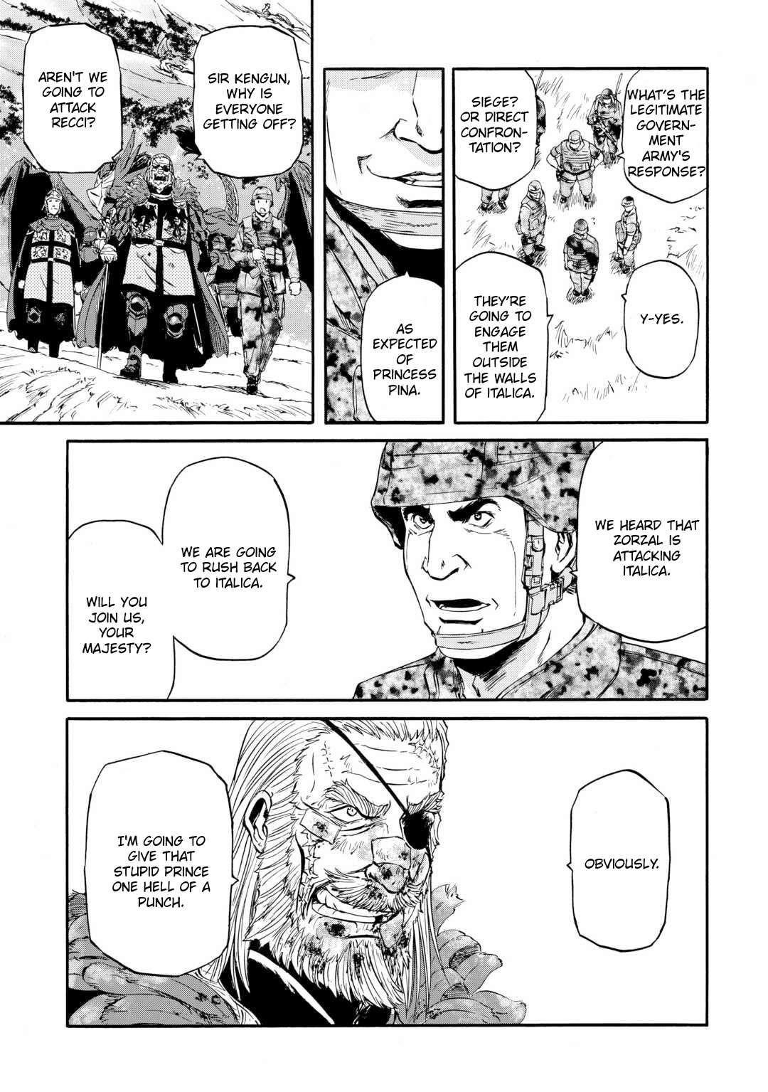 Gate – Jietai Kare No Chi Nite, Kaku Tatakeri Chapter 128 - Page 27