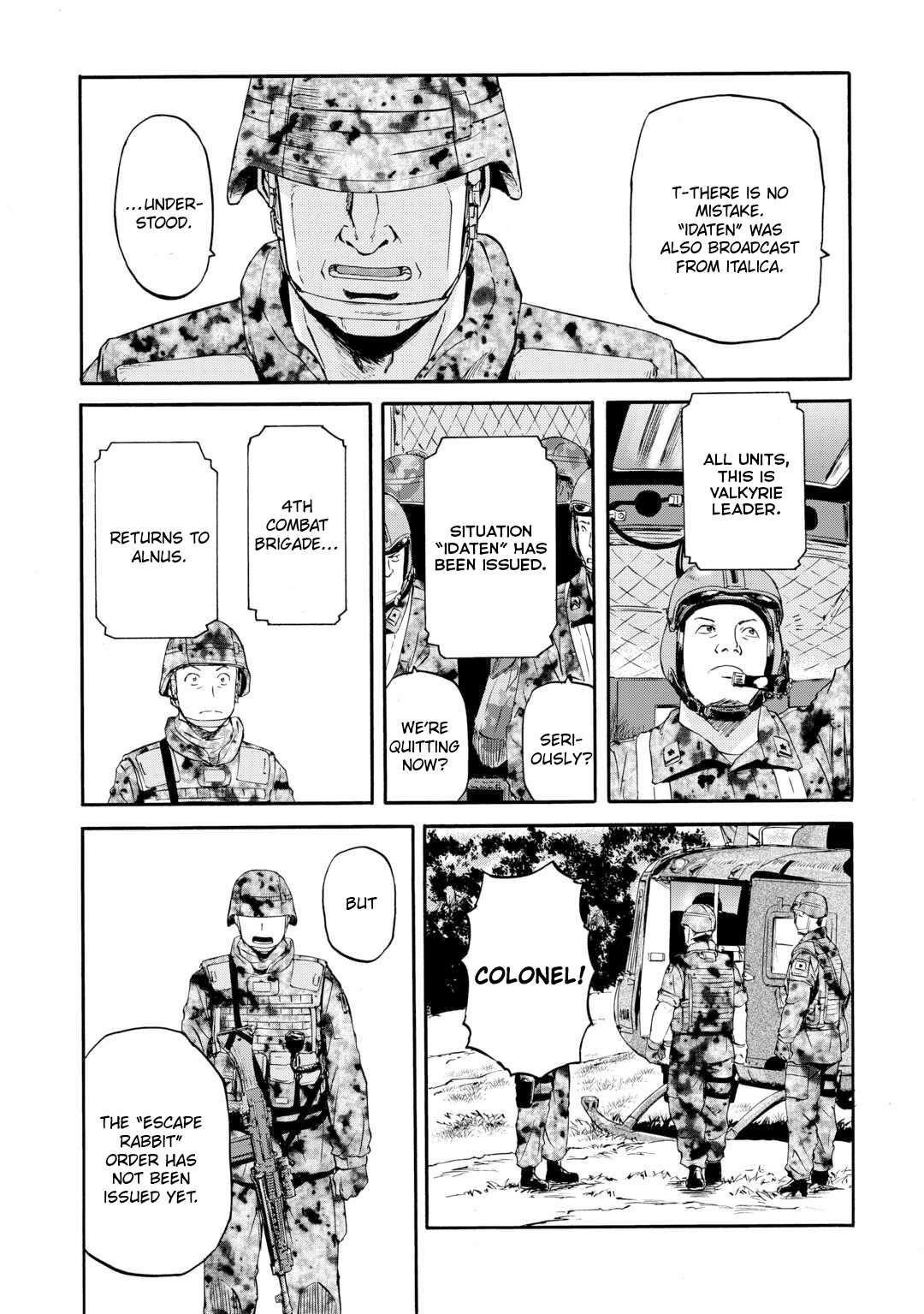 Gate – Jietai Kare No Chi Nite, Kaku Tatakeri Chapter 128 - Page 29