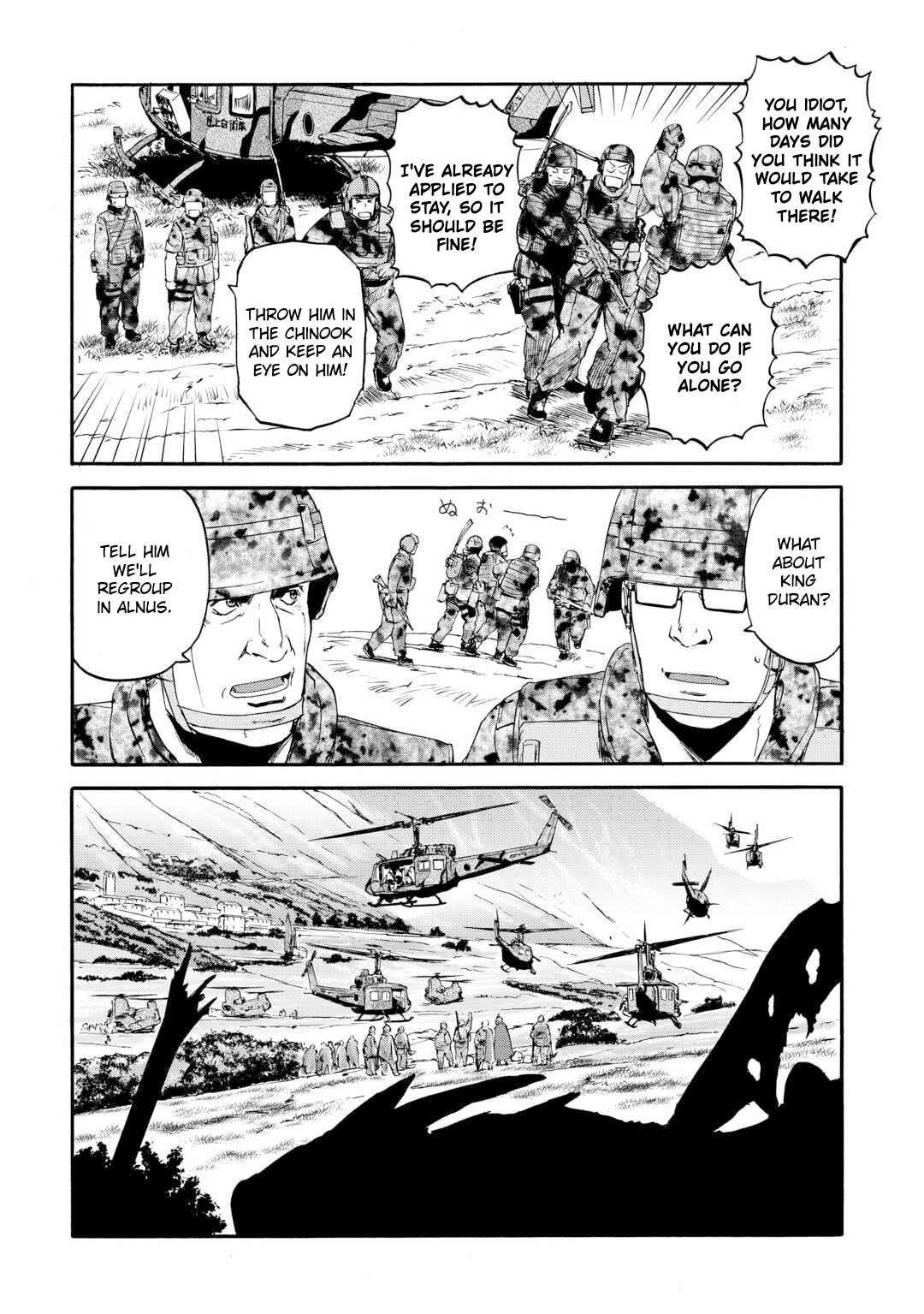 Gate – Jietai Kare No Chi Nite, Kaku Tatakeri Chapter 128 - Page 32