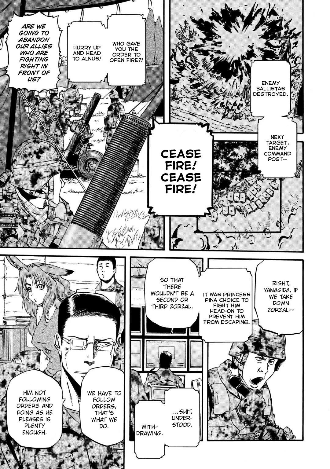 Gate – Jietai Kare No Chi Nite, Kaku Tatakeri Chapter 129 - Page 15