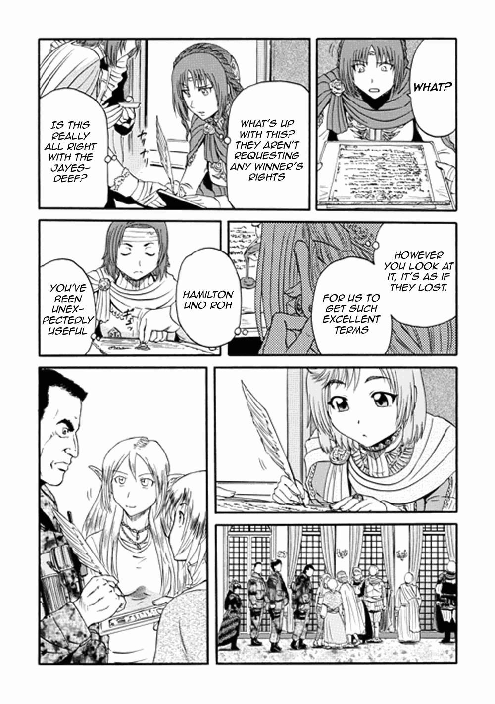 Gate – Jietai Kare No Chi Nite, Kaku Tatakeri Chapter 13 - Page 10