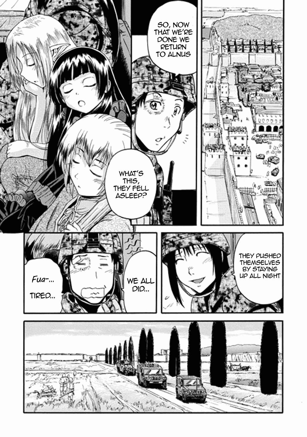 Gate – Jietai Kare No Chi Nite, Kaku Tatakeri Chapter 13 - Page 14