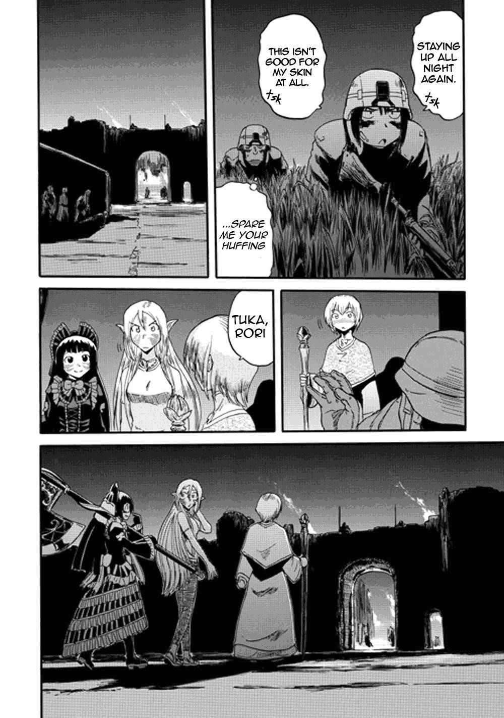 Gate – Jietai Kare No Chi Nite, Kaku Tatakeri Chapter 13 - Page 33