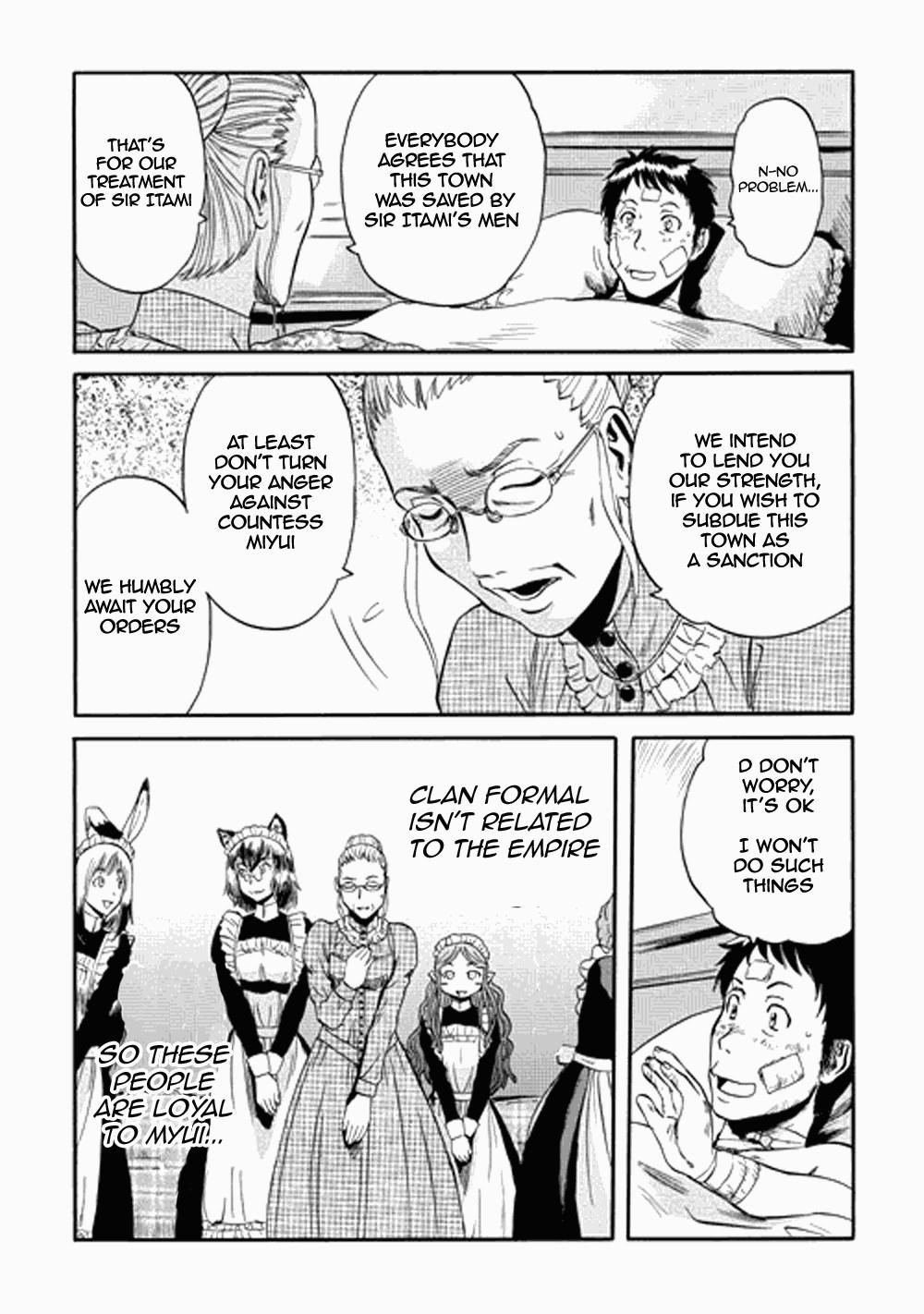 Gate – Jietai Kare No Chi Nite, Kaku Tatakeri Chapter 14 - Page 11