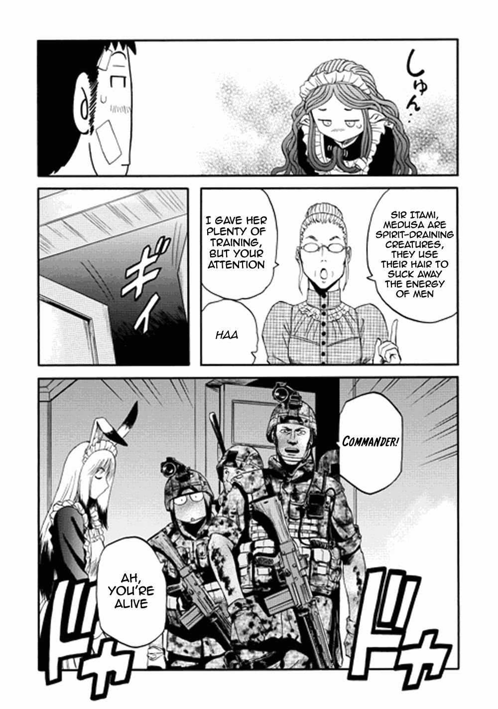 Gate – Jietai Kare No Chi Nite, Kaku Tatakeri Chapter 14 - Page 16