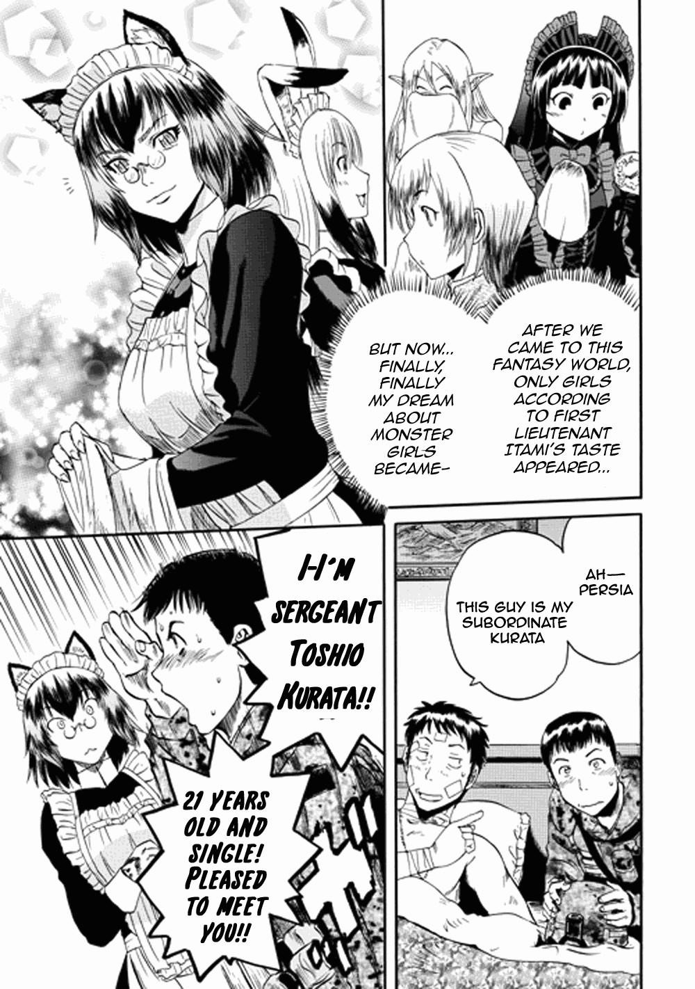 Gate – Jietai Kare No Chi Nite, Kaku Tatakeri Chapter 14 - Page 22