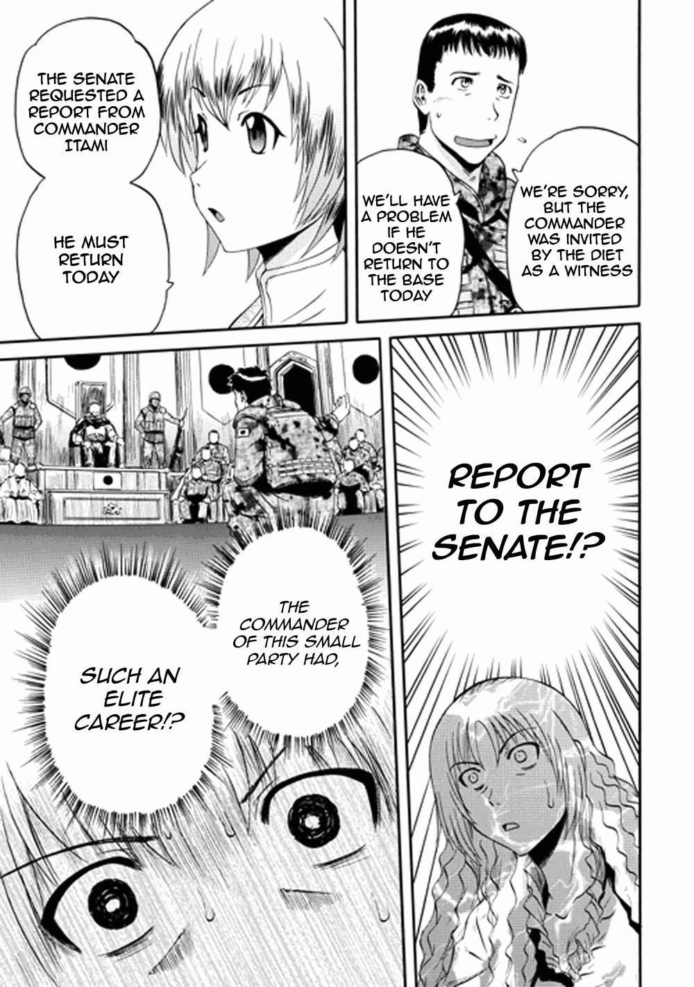 Gate – Jietai Kare No Chi Nite, Kaku Tatakeri Chapter 14 - Page 34