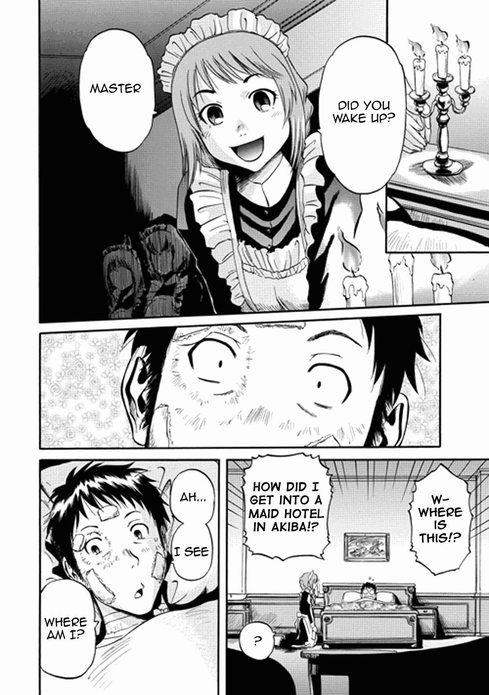 Gate – Jietai Kare No Chi Nite, Kaku Tatakeri Chapter 14 - Page 7