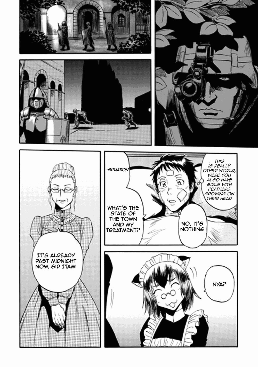 Gate – Jietai Kare No Chi Nite, Kaku Tatakeri Chapter 14 - Page 9