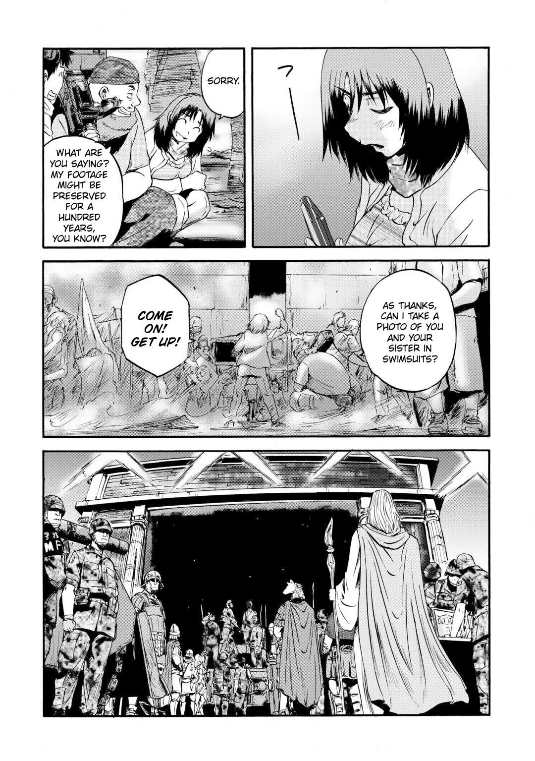 Gate – Jietai Kare No Chi Nite, Kaku Tatakeri Chapter 140 - Page 27
