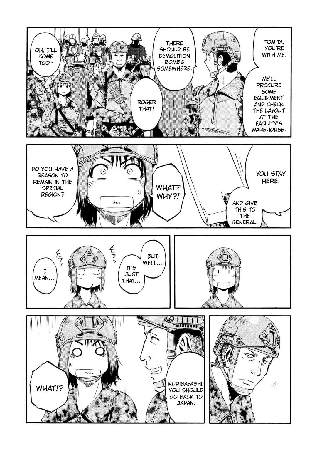 Gate – Jietai Kare No Chi Nite, Kaku Tatakeri Chapter 142 - Page 15