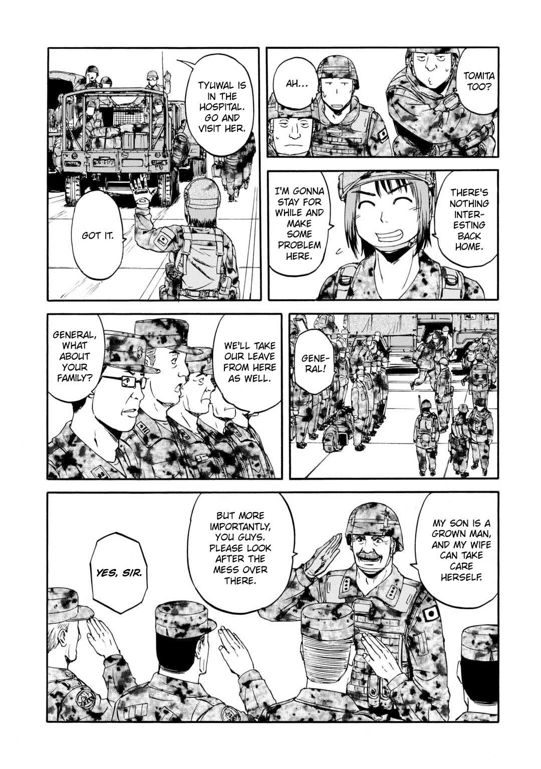 Gate – Jietai Kare No Chi Nite, Kaku Tatakeri Chapter 142 - Page 23