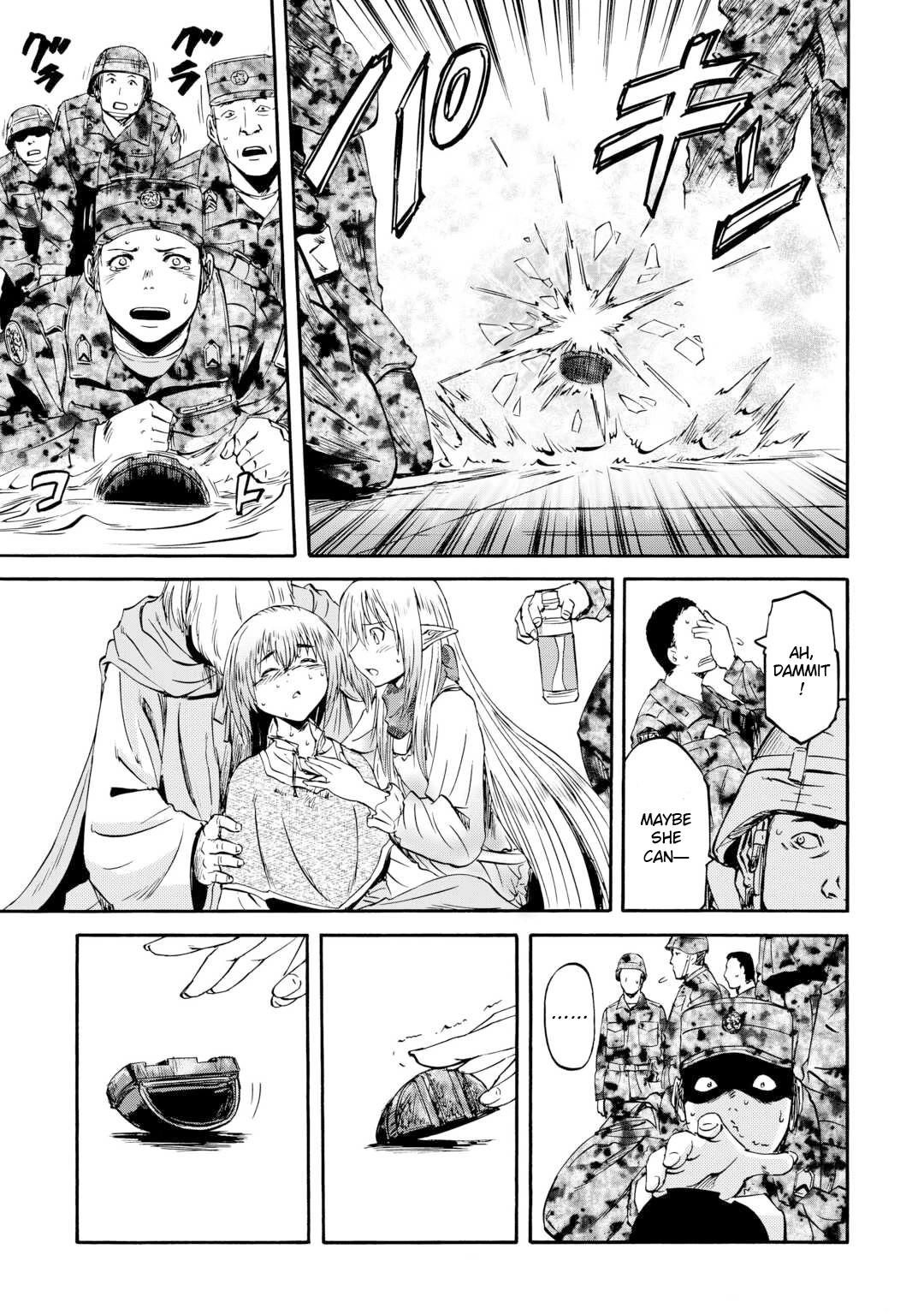 Gate – Jietai Kare No Chi Nite, Kaku Tatakeri Chapter 142 - Page 34