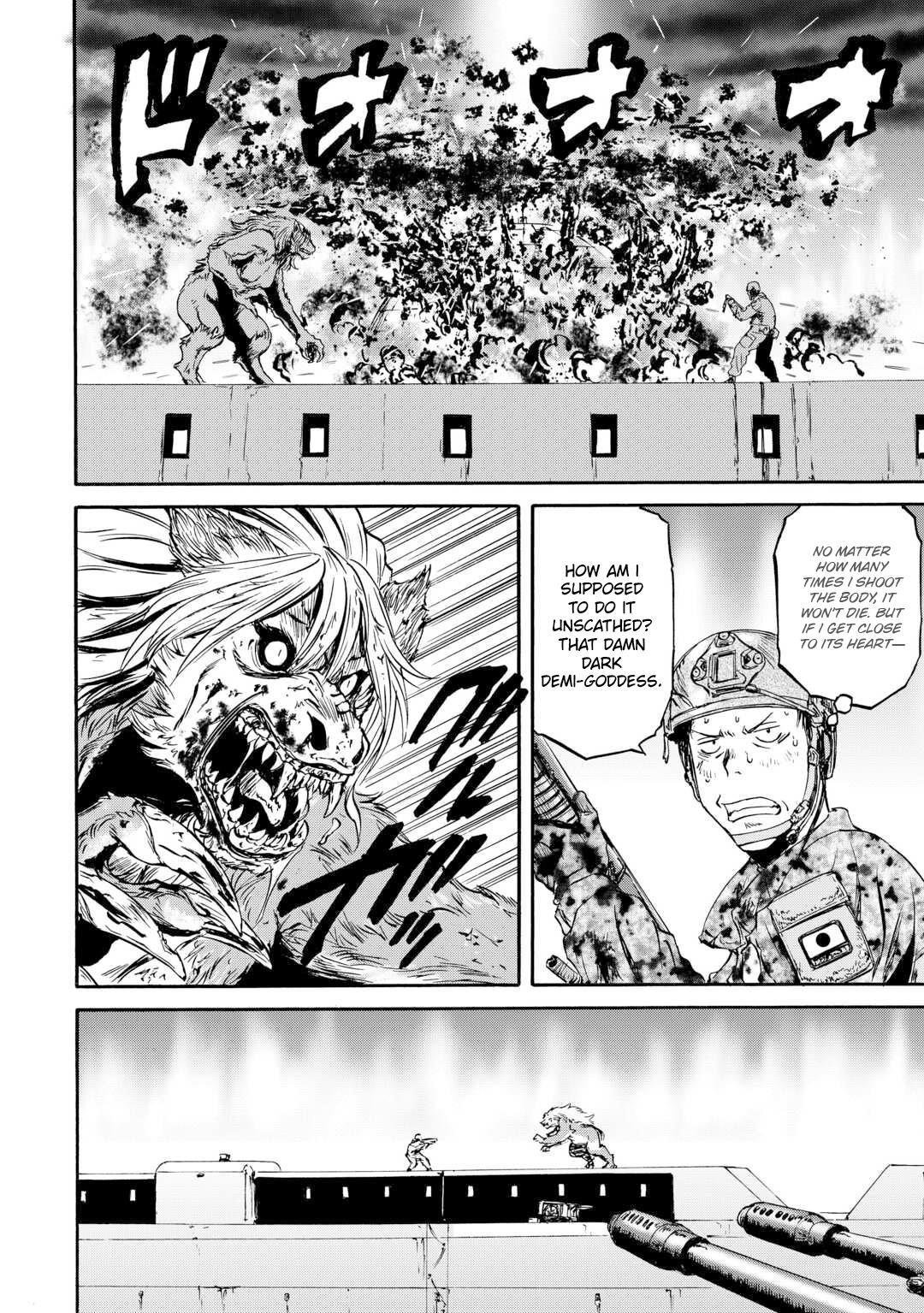 Gate – Jietai Kare No Chi Nite, Kaku Tatakeri Chapter 143.1 - Page 16