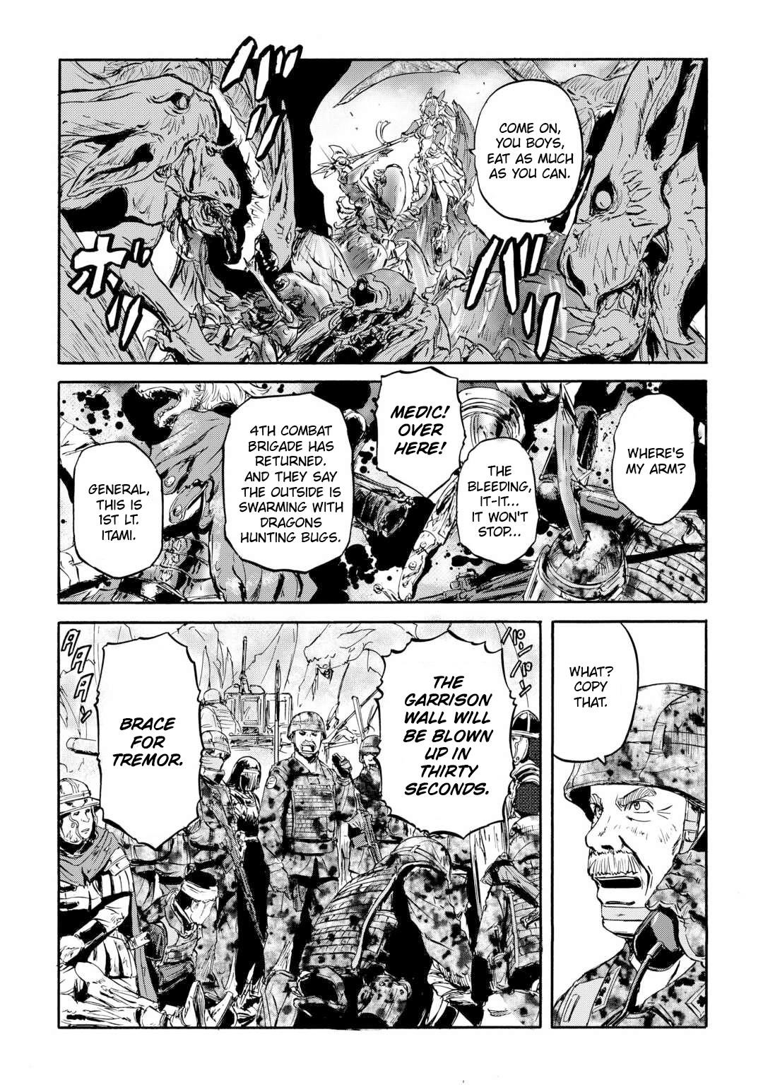 Gate – Jietai Kare No Chi Nite, Kaku Tatakeri Chapter 143.1 - Page 28