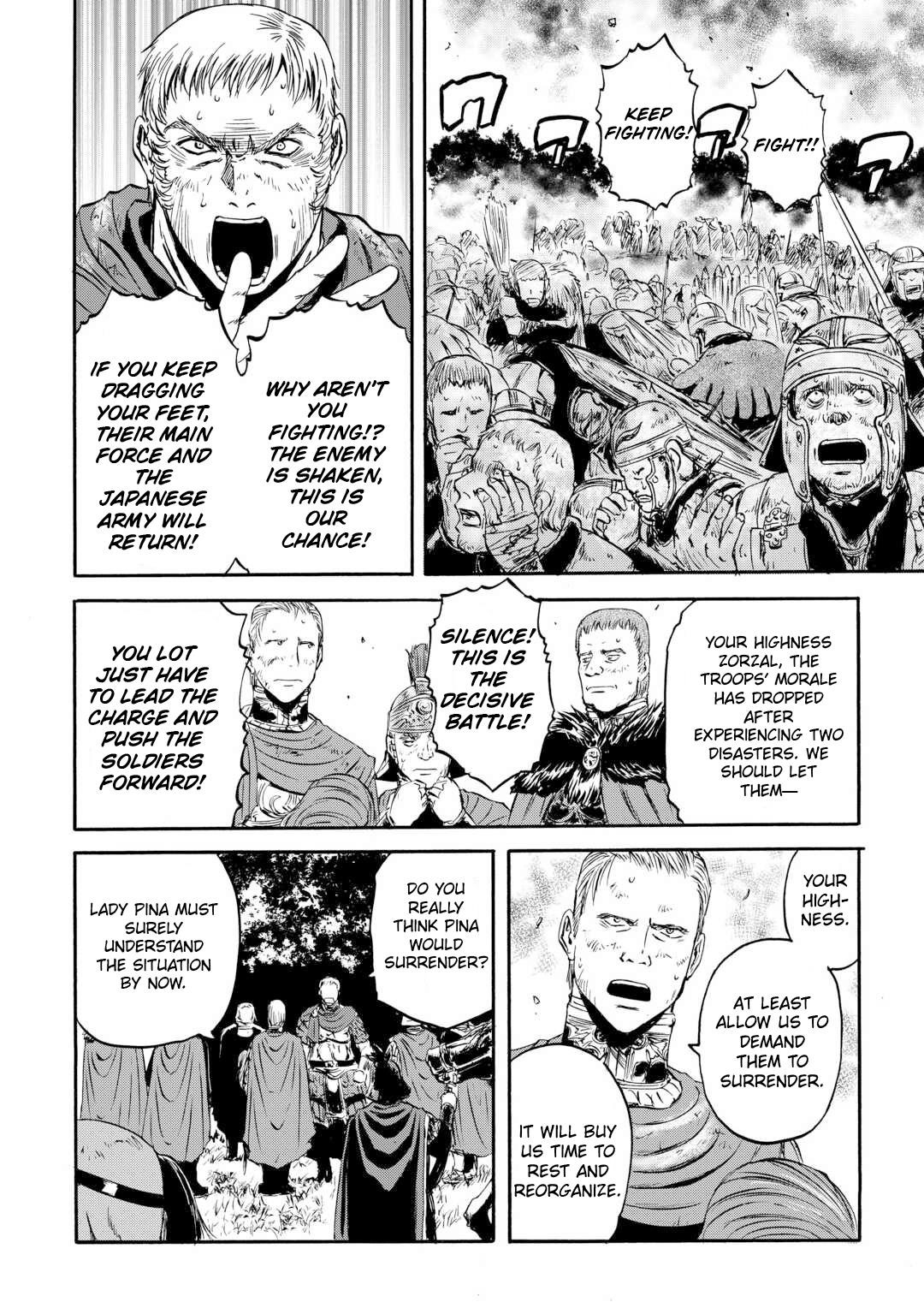 Gate – Jietai Kare No Chi Nite, Kaku Tatakeri Chapter 143.1 - Page 37