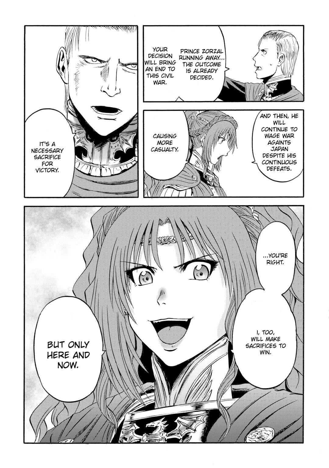 Gate – Jietai Kare No Chi Nite, Kaku Tatakeri Chapter 143.1 - Page 40