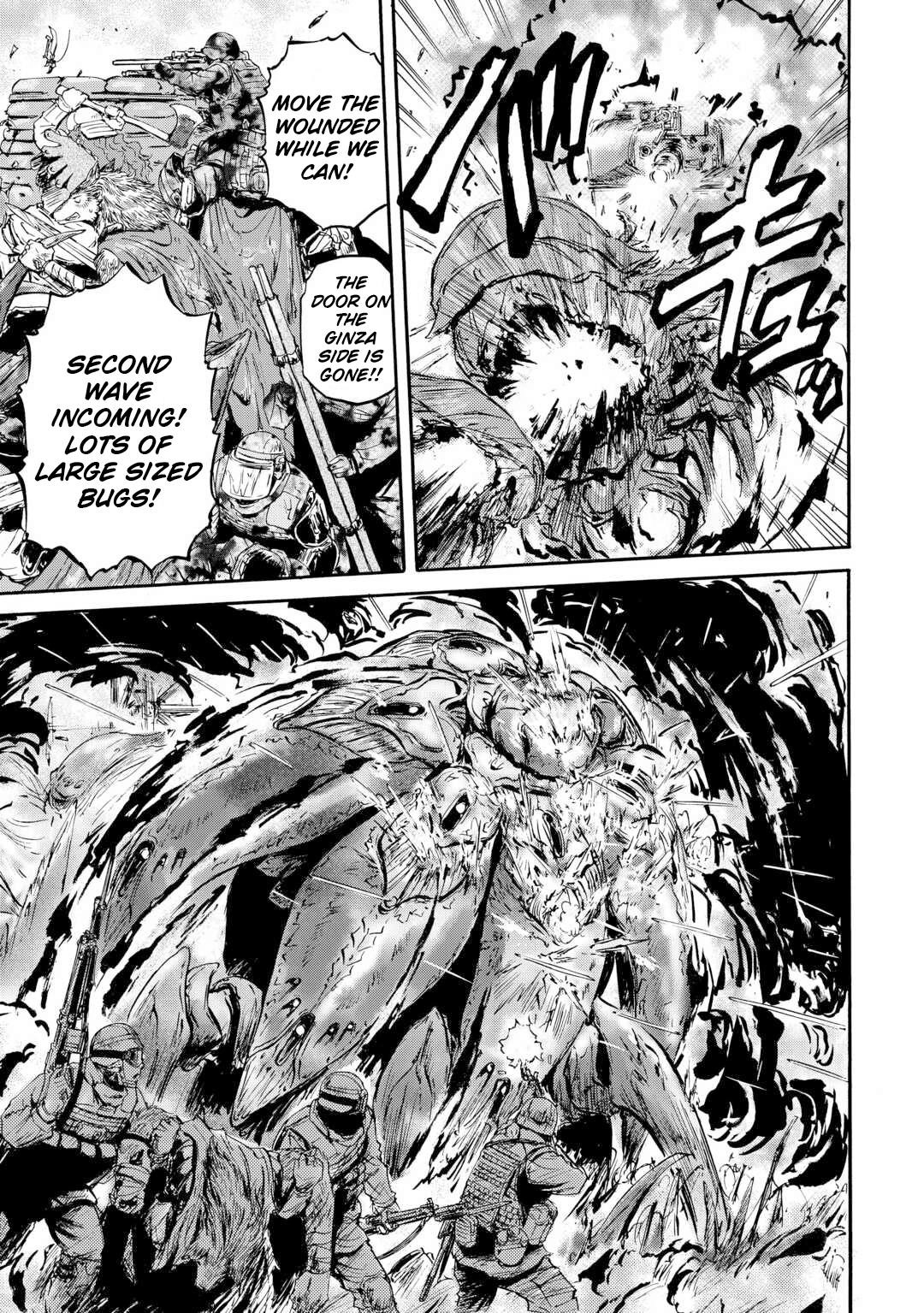 Gate – Jietai Kare No Chi Nite, Kaku Tatakeri Chapter 143.1 - Page 9