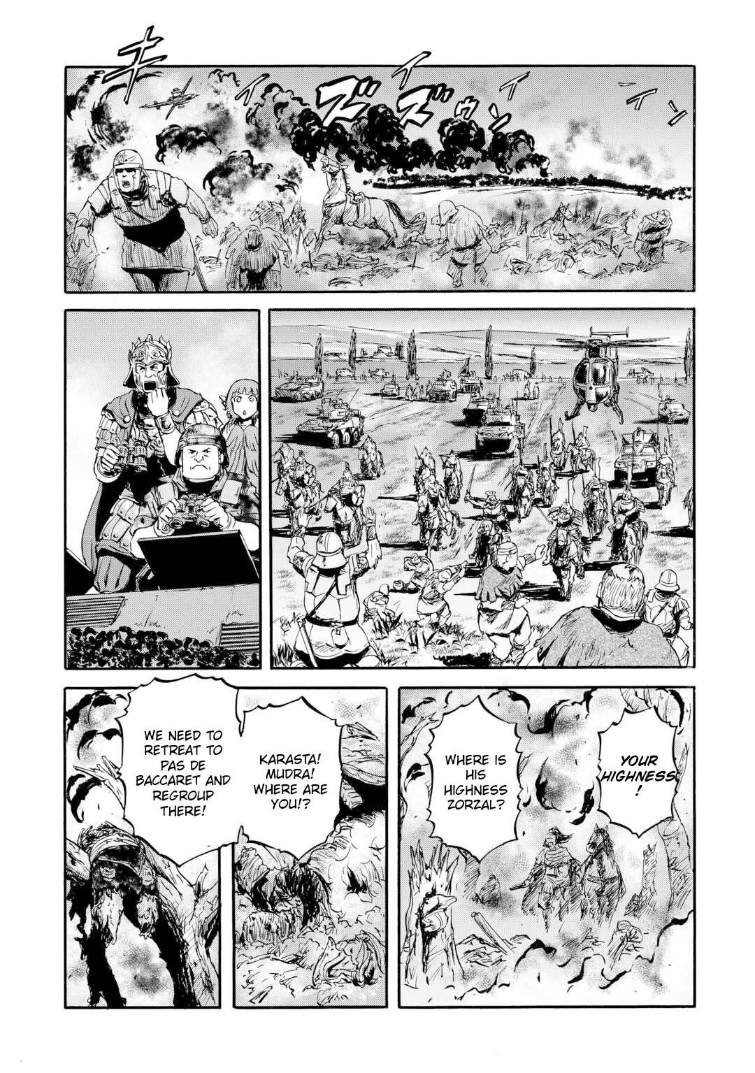 Gate – Jietai Kare No Chi Nite, Kaku Tatakeri Chapter 143.2 - Page 27