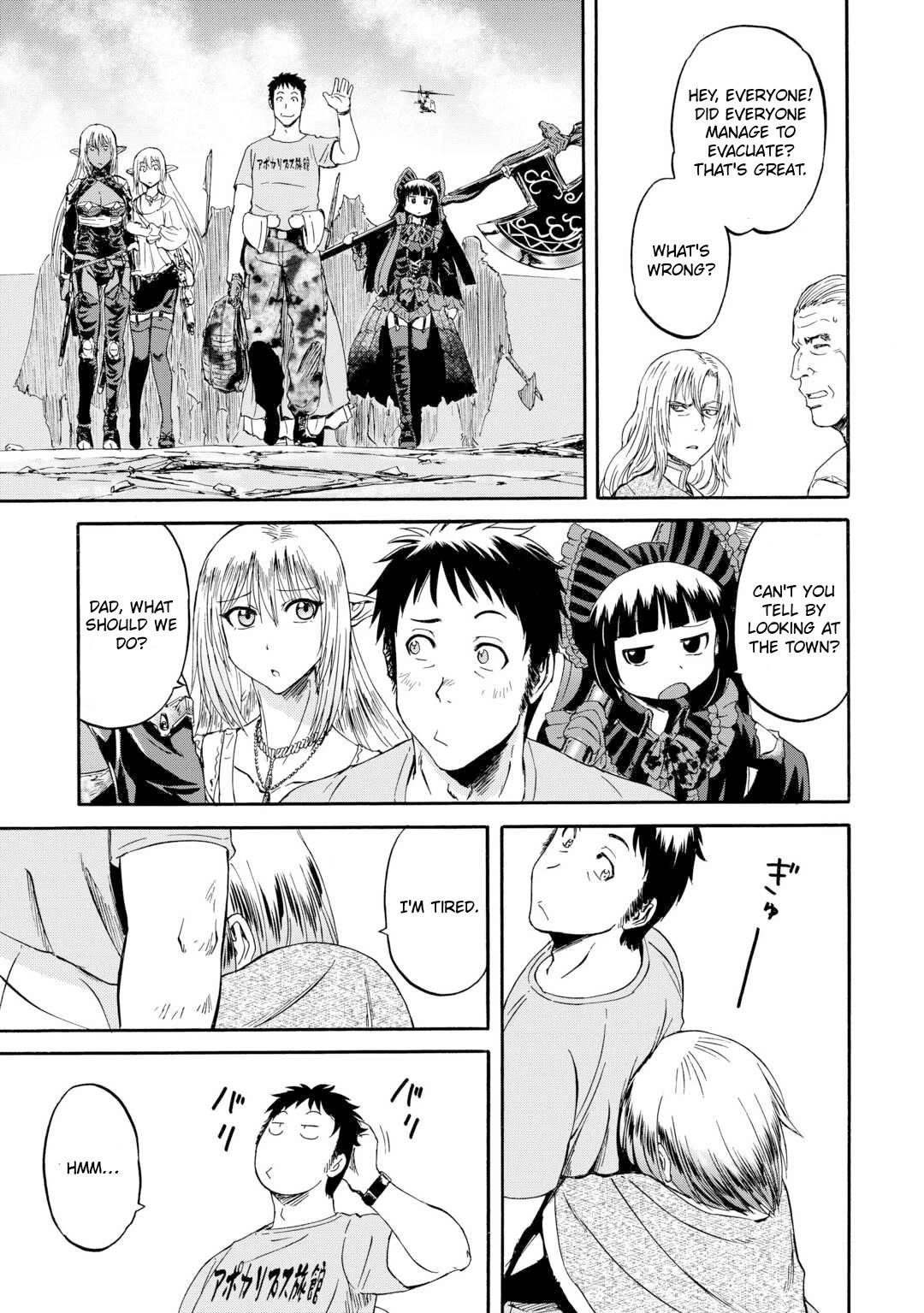 Gate – Jietai Kare No Chi Nite, Kaku Tatakeri Chapter 143.2 - Page 53