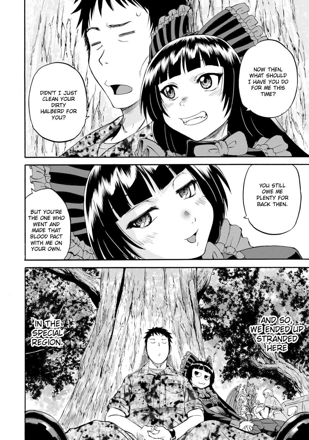 Gate – Jietai Kare No Chi Nite, Kaku Tatakeri Chapter 143.2 - Page 59