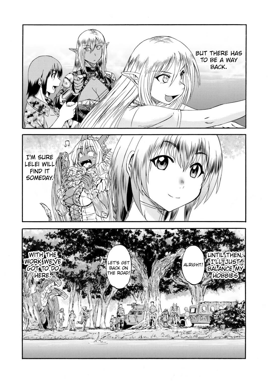 Gate – Jietai Kare No Chi Nite, Kaku Tatakeri Chapter 143.2 - Page 60