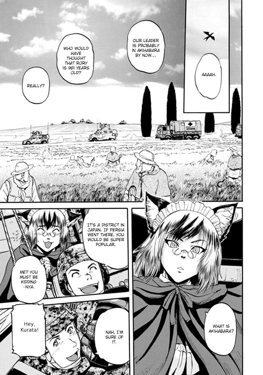 Gate – Jietai Kare No Chi Nite, Kaku Tatakeri Chapter 20 - Page 21