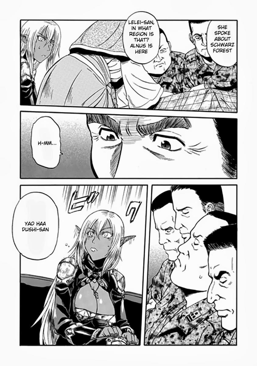 Gate – Jietai Kare No Chi Nite, Kaku Tatakeri Chapter 28 - Page 34