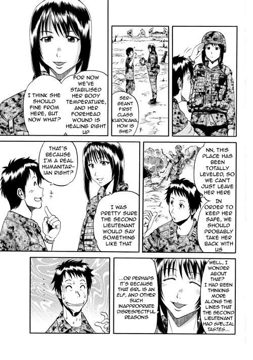 Gate – Jietai Kare No Chi Nite, Kaku Tatakeri Chapter 3 - Page 17